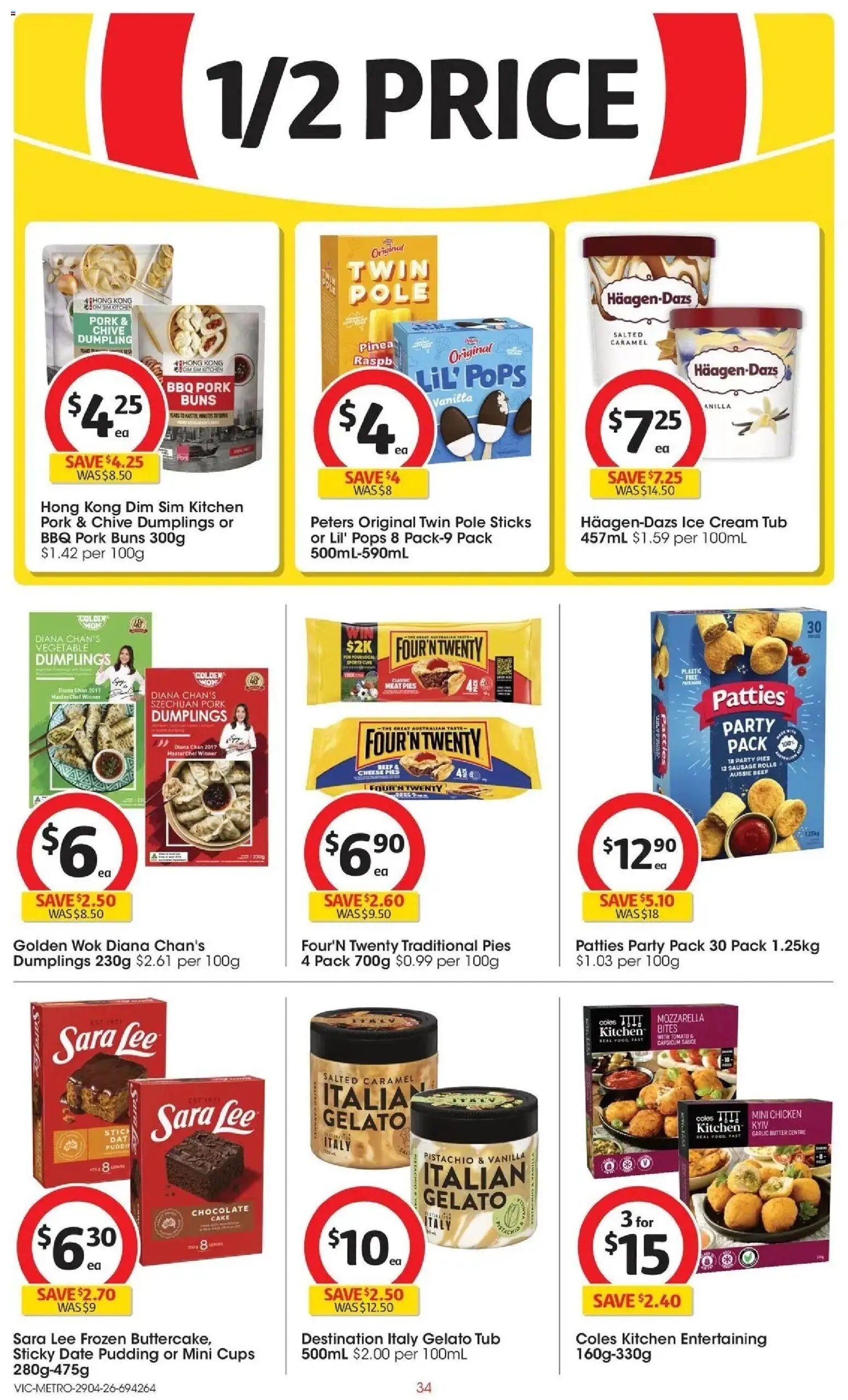 Deals catalogue - valid from 28.04.2026 | Page: 34 | Products: Capsicum, Beef, Date, Pies