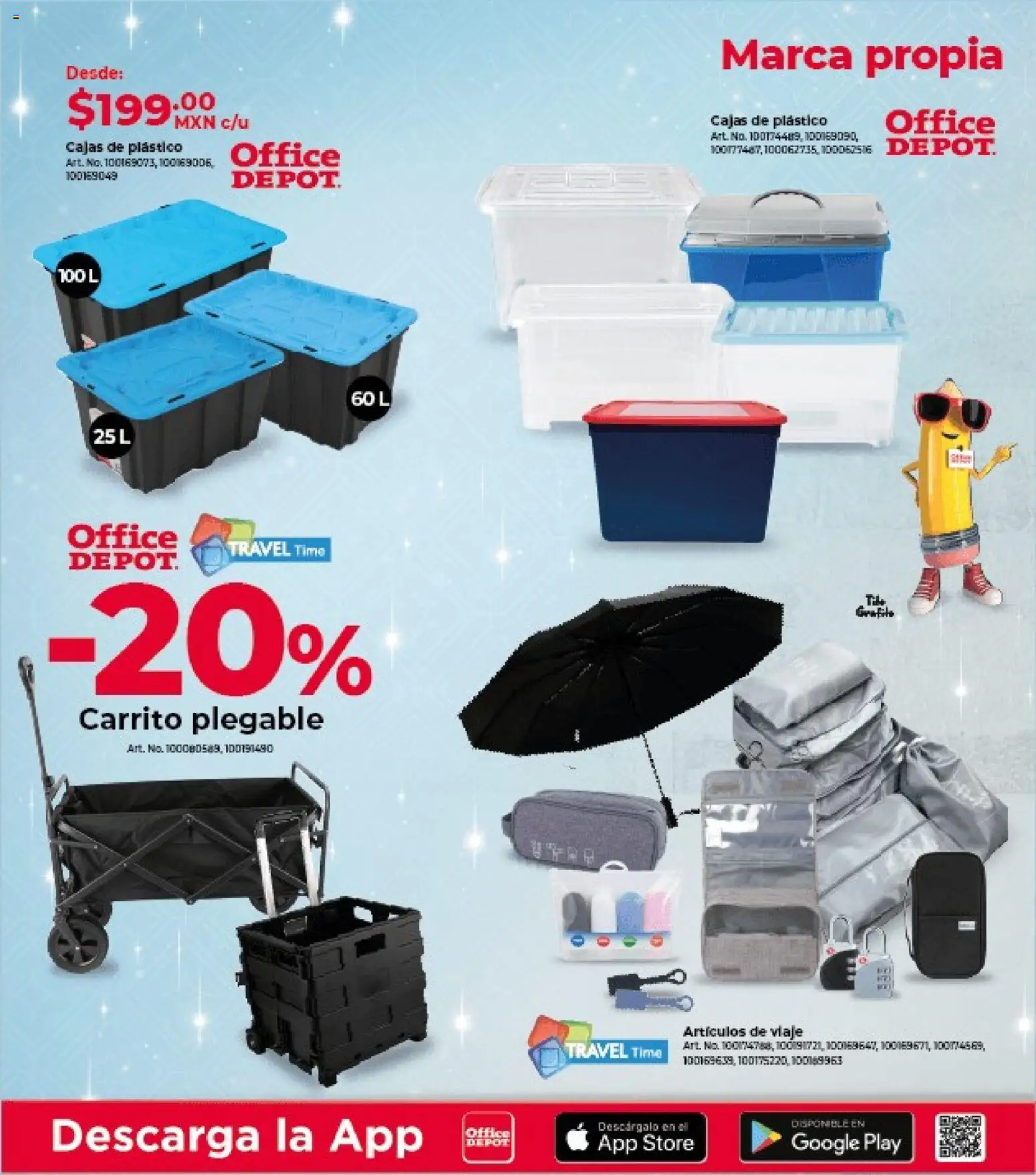 Nuevas ofertas de Office Depot válidas en toda la República Mexicana desde el 01.11.2025. ¡Encuentra las mejores ofertas en Office Depot catálogo! | Página: 13