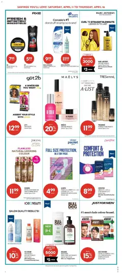 Preview of Shoppers weekly flyer / circulaire from shop Shoppers valid from 10.04.2026 | Page: 10 | Products: Cream, Ice cream, Shampoo