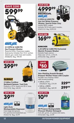 Preview of Princess Auto flyer - 2 Week Sale! from shop Princess Auto valid from 07.04.2026 | Page: 18 | Products: Backpack, Detergent