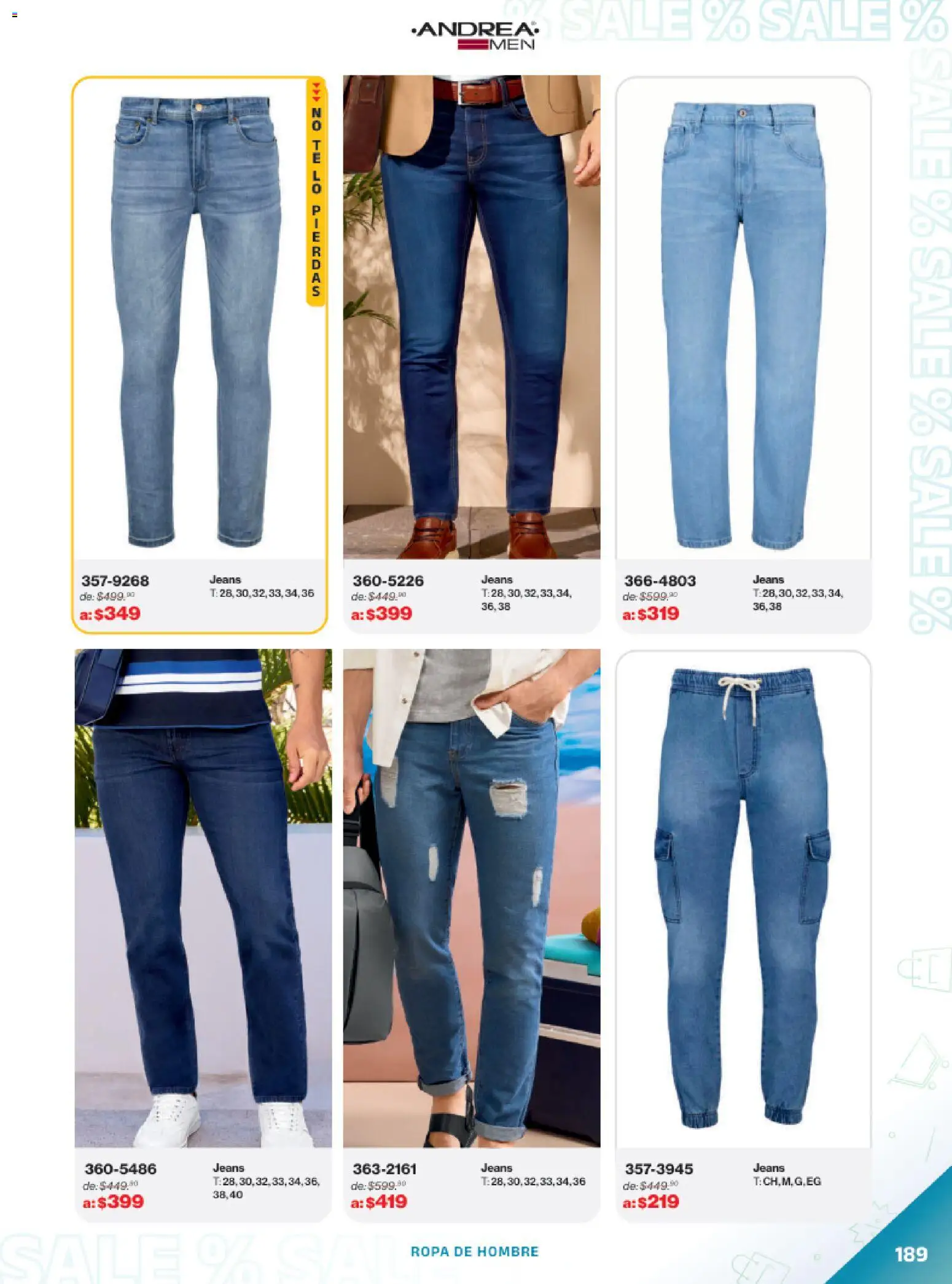 Nuevas ofertas de Andrea válidas en toda la República Mexicana desde el 21.12.2025. ¡Encuentra las mejores ofertas en Andrea catálogo Outlet! | Página: 189 | Productos: Ropa