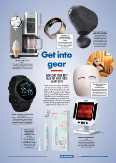 Preview of The Good Guys Fitness Mag - valid from 04.01.2026 | Page: 3 | Products: Mask, Toothbrush, Portable, Smartwatch