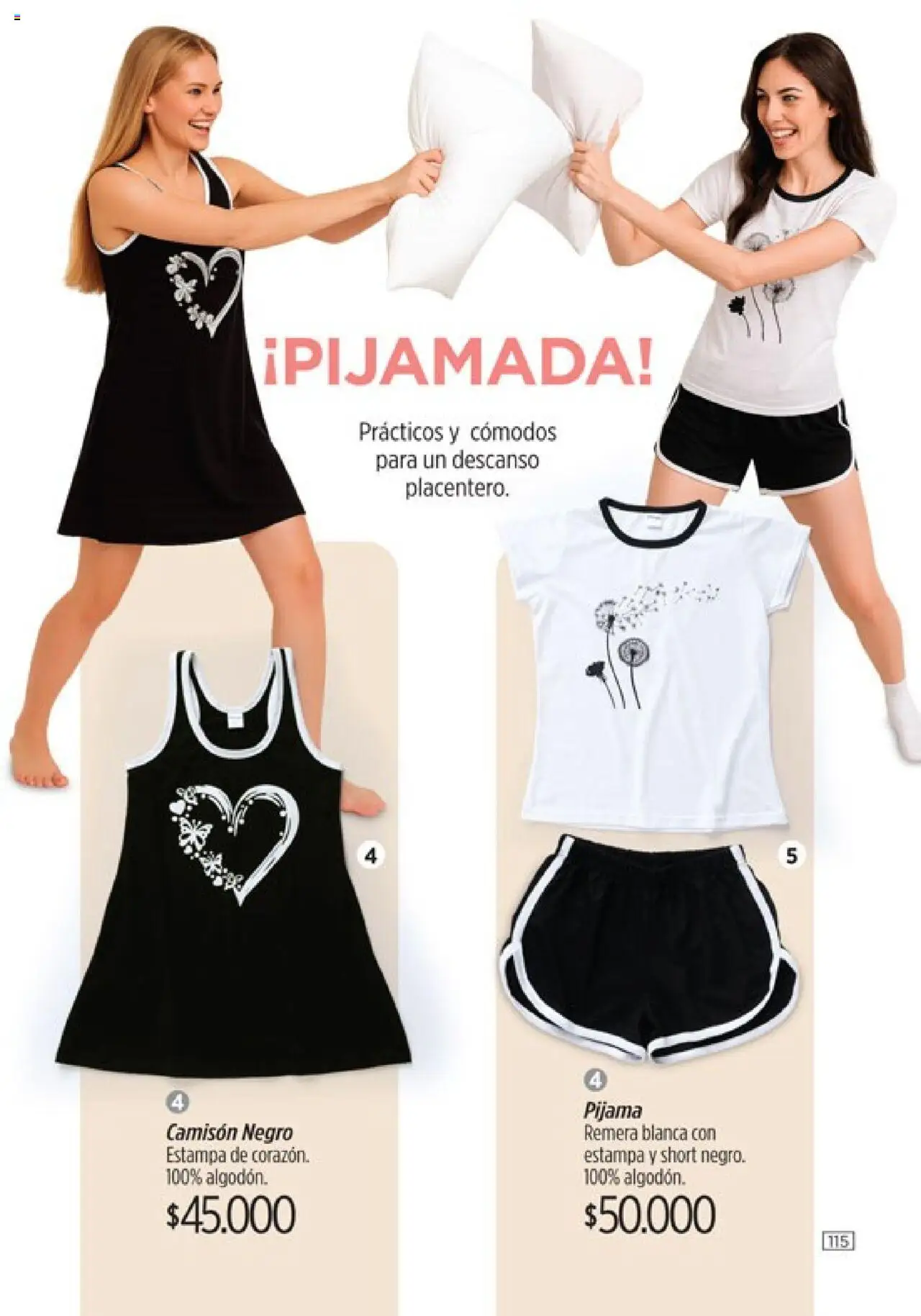 Catálogo Amodil Campaña 14 │ válido desde el 19.08.2025 | Página: 115 | Productos: Remera, Short, Camisón, Pijama