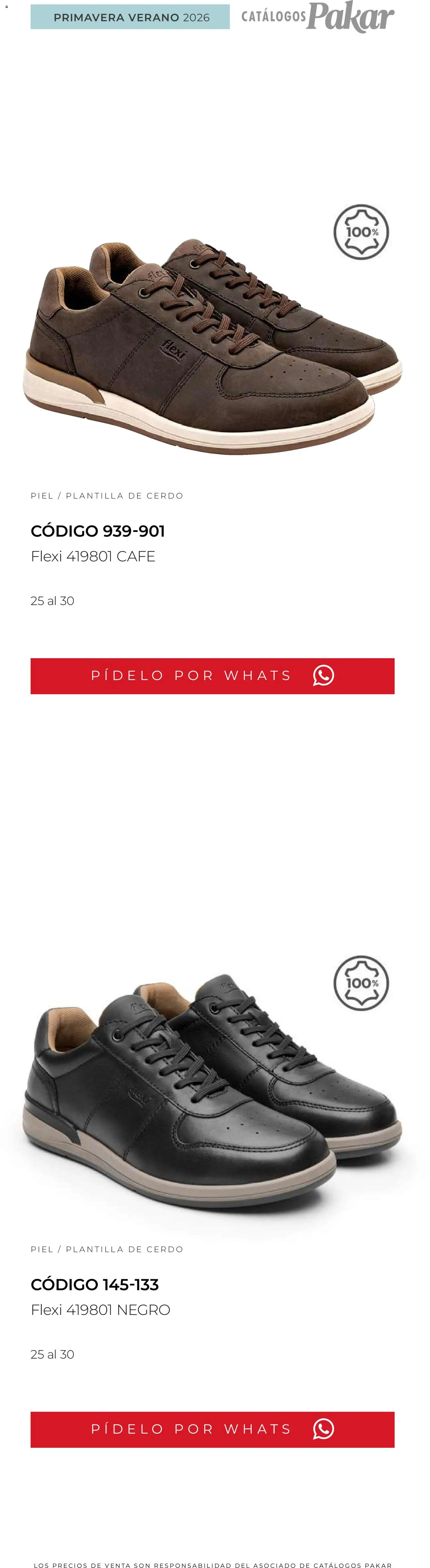 Nuevas ofertas de SC Pakar válidas en toda la República Mexicana desde el 04.03.2026. ¡Encuentra las mejores ofertas en SC Pakar catálogo Flexi PV26! | Página: 173 | Productos: Café, Cerdo