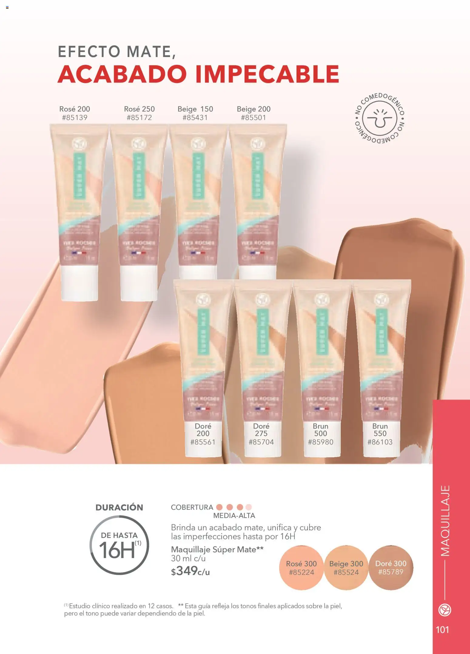 Nuevas ofertas de Yves Rocher válidas en toda la República Mexicana desde el 03.03.2026. ¡Encuentra las mejores ofertas en Yves Rocher campaña 4 2026! | Página: 103 | Productos: Mate, Maquillaje, Sobre