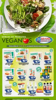 Bramil Supermercados - Ofertas Veganos - Pré-Visualização do folheto da loja Bramil Supermercados, válido de 16.08.2025