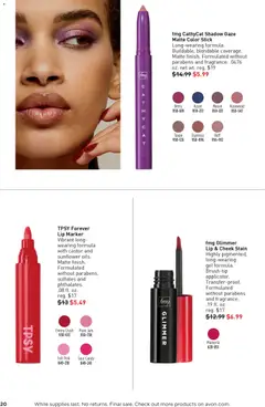 Preview of Avon weekly ads valid from 31.12.2025 | Page: 20 | Products: Plum