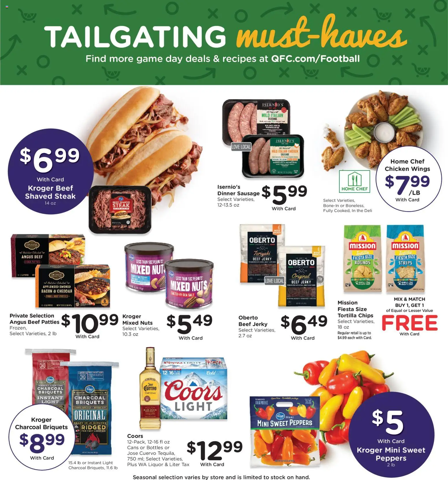 QFC Weekly Ad - WA - valid from 05.11.2025 | Page: 7 | Products: Peppers, Chips, Nuts, Salt