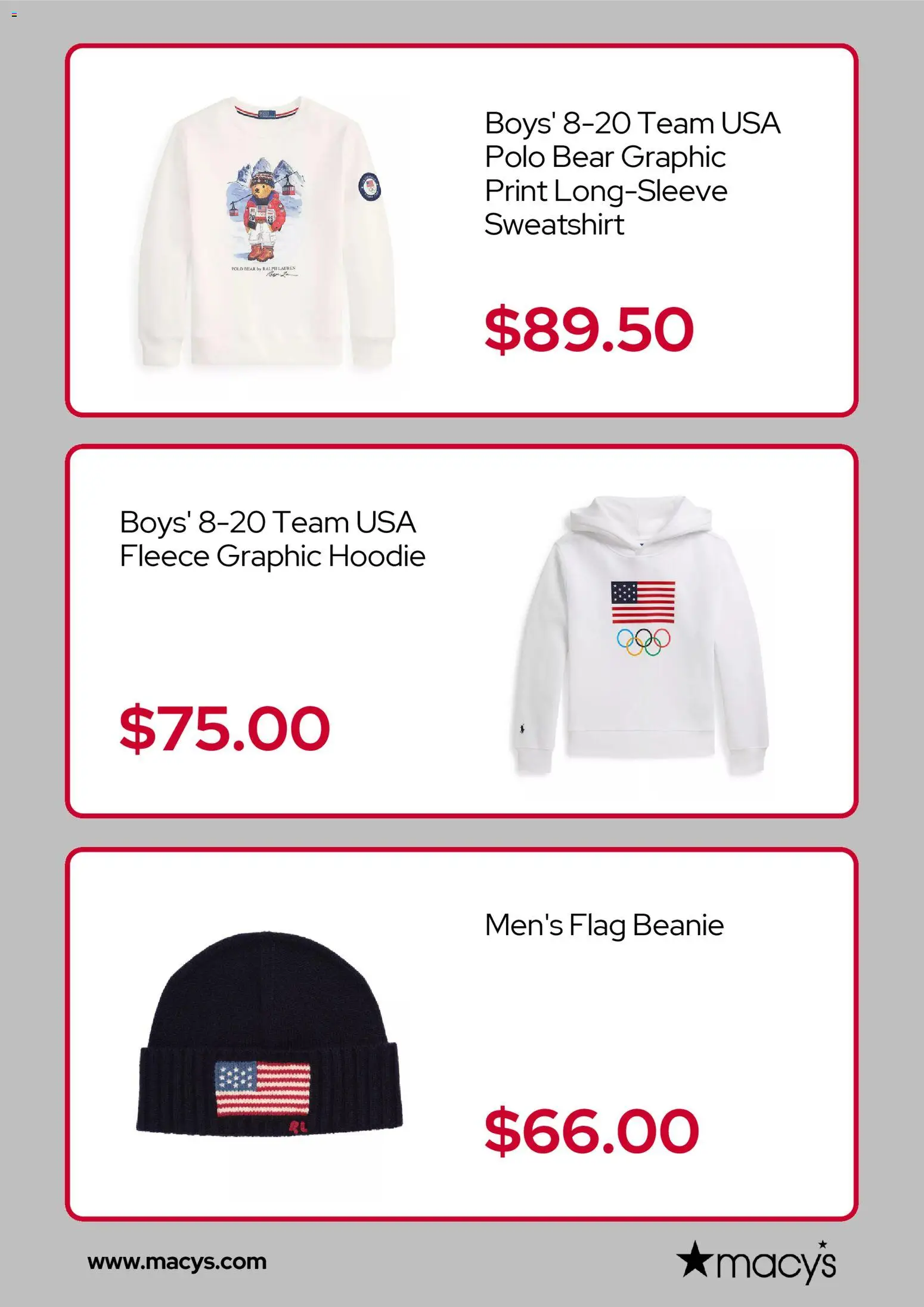 Macy's Weekly Ad - valid from 11.02.2026 | Page: 3 | Products: Hoodie