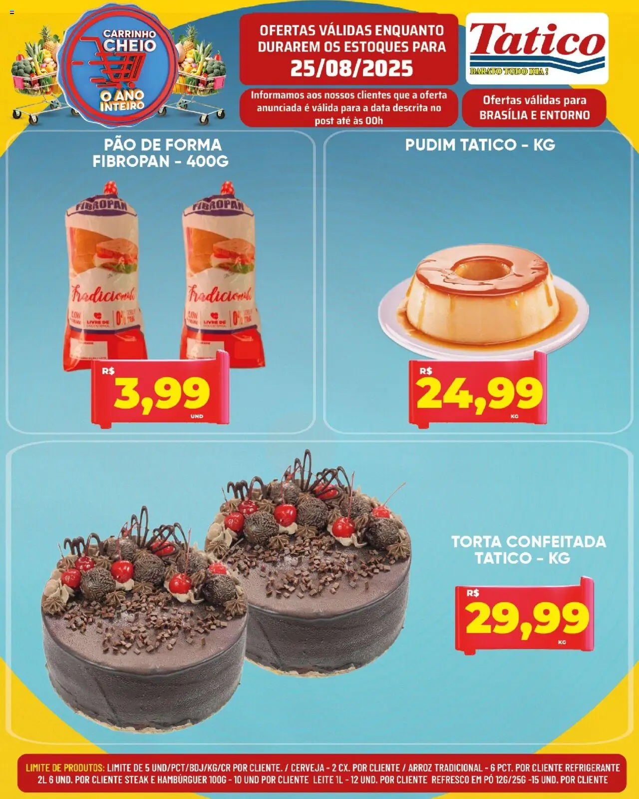 Tatico Folheto - válido de 25.08.2025 | Página: 10 | Produtos: Refresco, Carrinho, Hambúrguer, Refrigerante