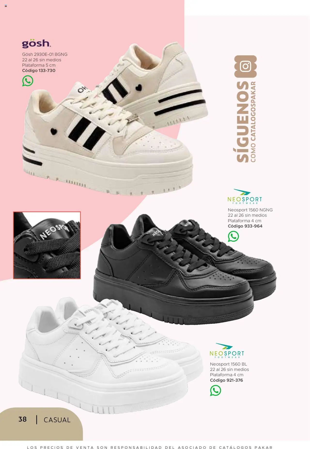 Nuevas ofertas de SC Pakar válidas en toda la República Mexicana desde el 24.07.2025. ¡Encuentra las mejores ofertas en SC Pakar - Catálogo Casual otoño / invierno! | Página: 38