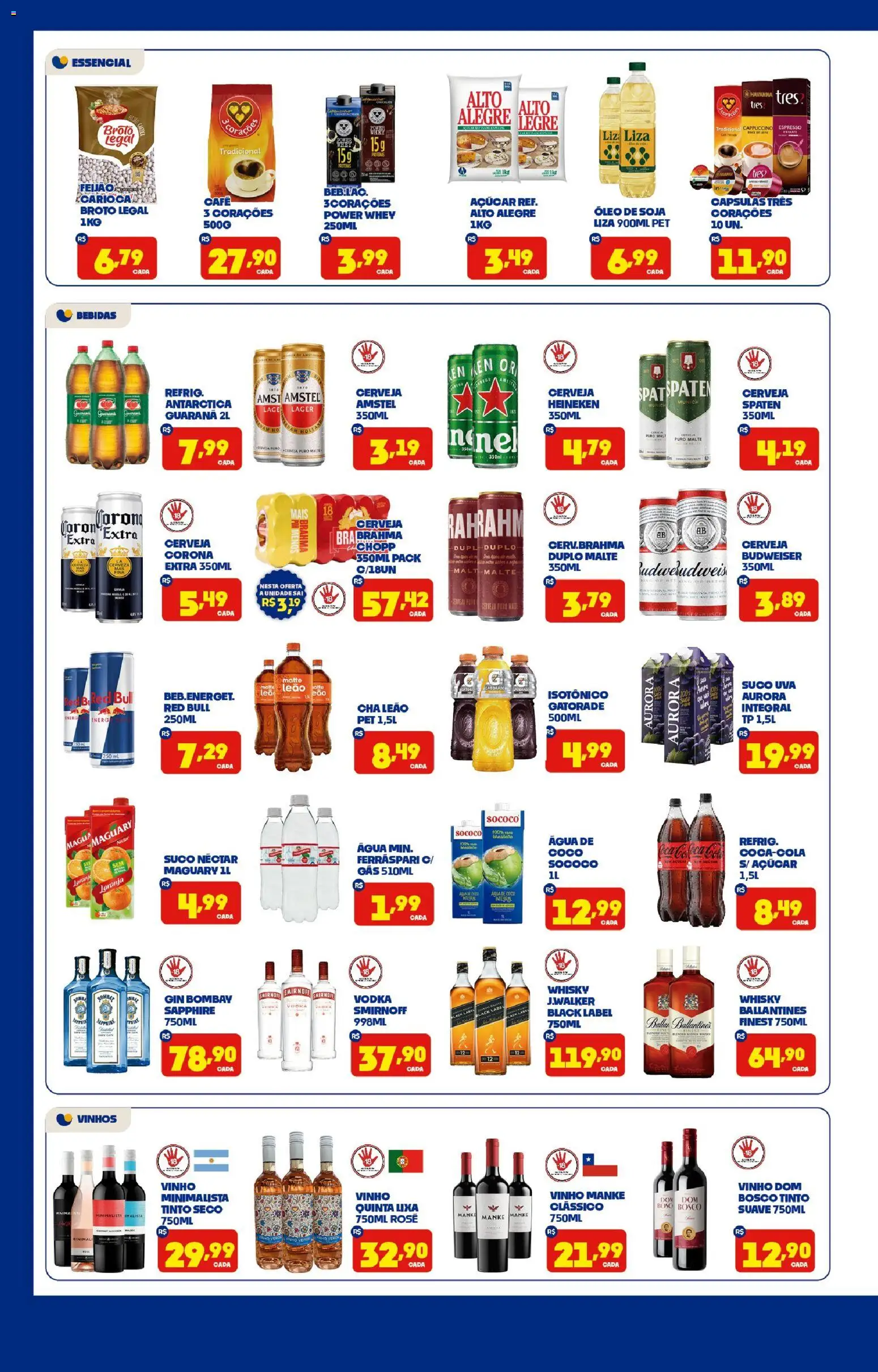 Boa Supermercados Folheto - válido de 09.01.2026 | Página: 2 | Produtos: Óleo, Cerveja, Chá, Isotônico