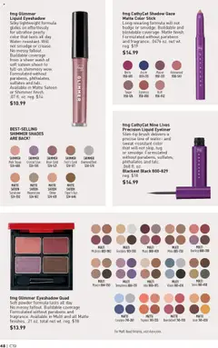 Avon Brochure - valid from 10.09.2025 | Page: 48 | Products: Brush, Eyeliner, Eyeshadow, Water