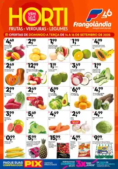 Frangolândia - Ofertas Horti - Pré-Visualização do folheto da loja Frangolândia, válido de 14.09.2025