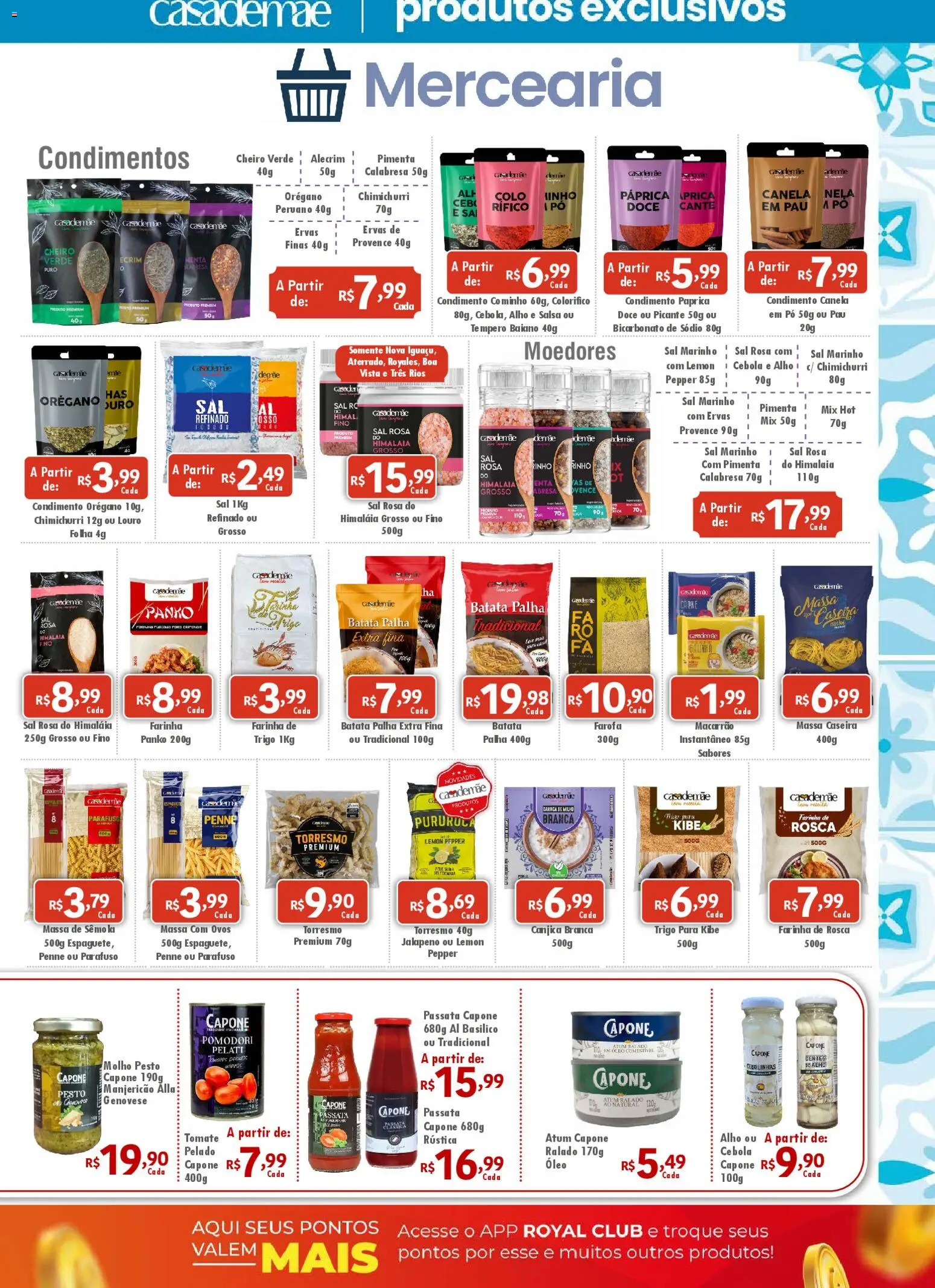 Royal Supermercados Folheto - válido de 01.02.2026 | Página: 3 | Produtos: Manjericão, Ovos, Óleo, Batata palha