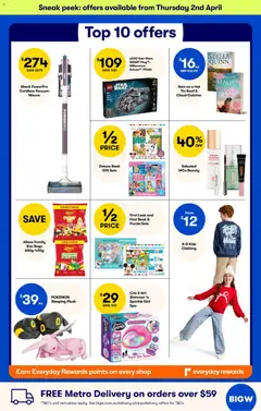 Preview of Big W Catalogue - valid from 02.04.2026 | Page: 2 | Products: Setting spray
