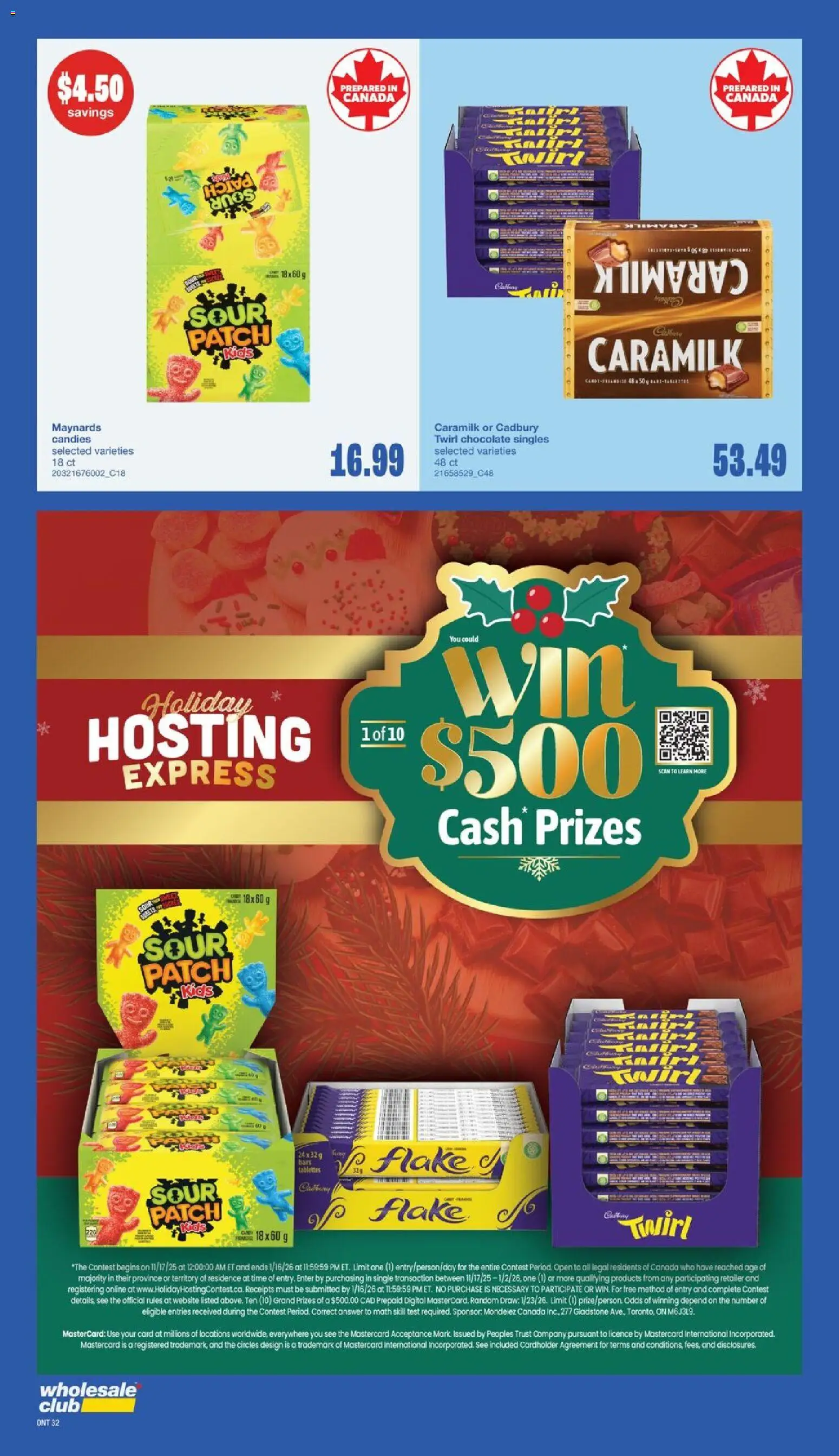 Wholesale Club flyer valid from 23.10.2025 | Page: 36 | Products: Candies, Chocolate