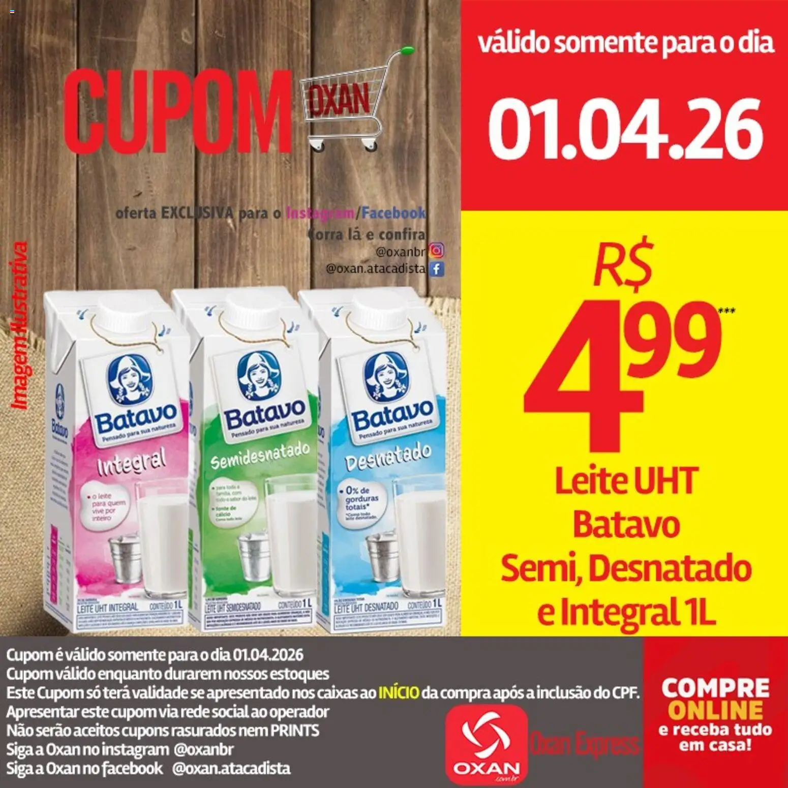Oxan Atacadista - Ofertas da semana de 01/04/2026 ? Não perca as melhores promoções! | Brasil