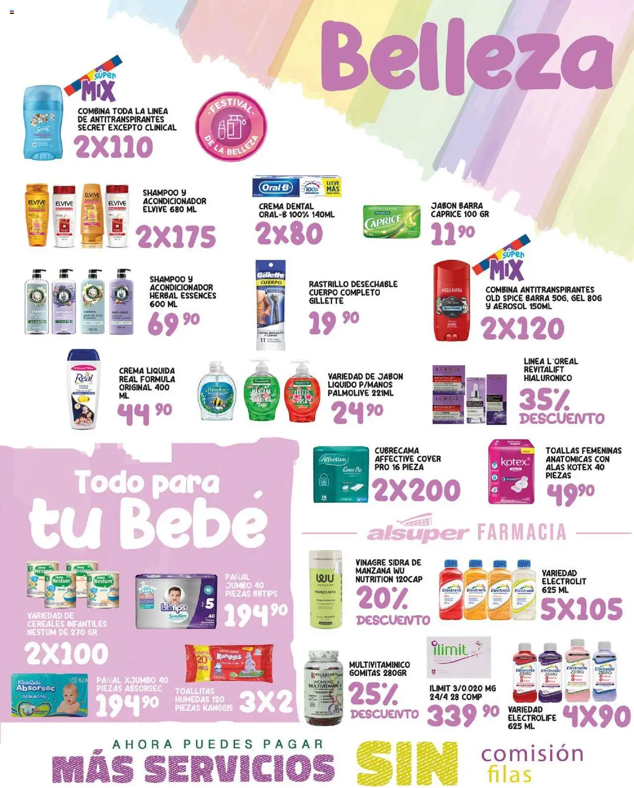 Nuevas ofertas de Alsuper válidas en toda la República Mexicana desde el 15.08.2025. ¡Encuentra las mejores ofertas en Alsuper - Folleto - Chihuahua Estado! | Página: 4 | Productos: Vinagre, Cama, Jabón, Gomitas