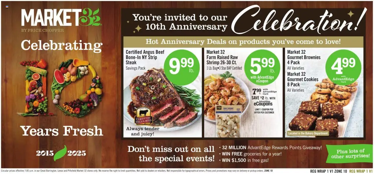 Price Chopper Weekly Ad - valid from 12.10.2025 | Page: 17 | Products: Bakery, Beef, Cookies