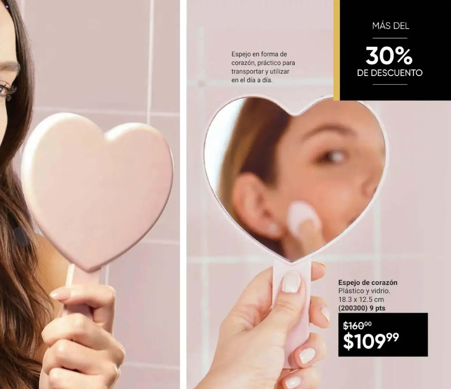 Nuevas ofertas de AVON válidas en toda la República Mexicana desde el 08.05.2026. ¡Encuentra las mejores ofertas en AVON Casa & Estilo 8 2026! | Página: 141 | Productos: Espejo