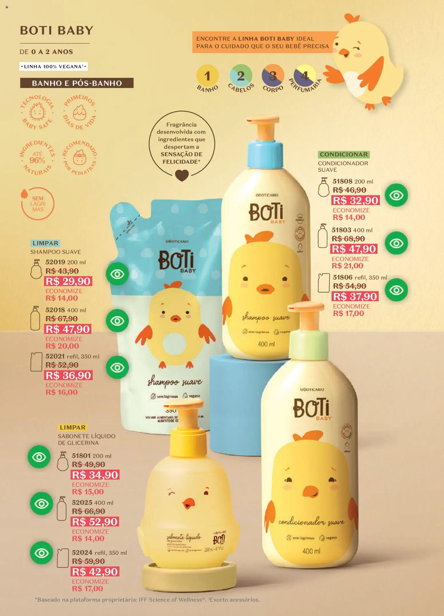 O Boticário Folheto - válido de 26.12.2025 | Página: 99 | Produtos: Shampoo, Fragrância, Sabonete, Sabonete líquido