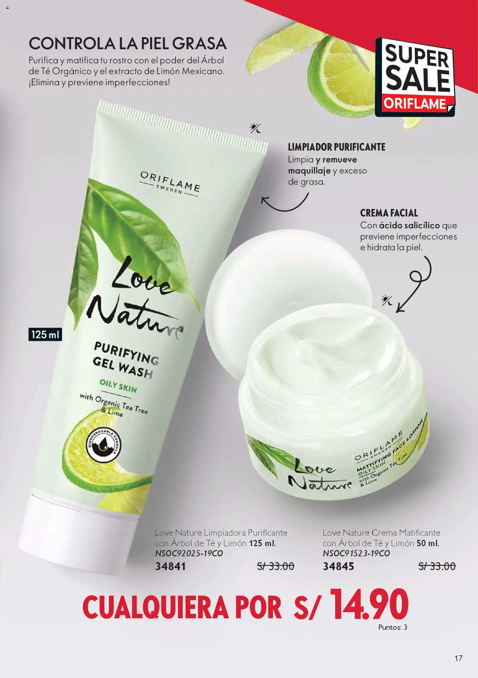 Catálogo Oriflame válido desde 25.10.2025 | Página: 17 | Productos: Té, Crema, Maquillaje