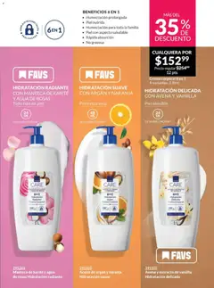 Vista previa de HIDRATACIÓN RADIANTE CON MANTECA DE KARITÉ Y AGUA DE ROSAS, Todo tipo de piel, nuevo folleto de la tienda, válido en México a partir del 30.01.2026 | Página: 9 | Productos: Avena, Crema, Aceite, Radiante