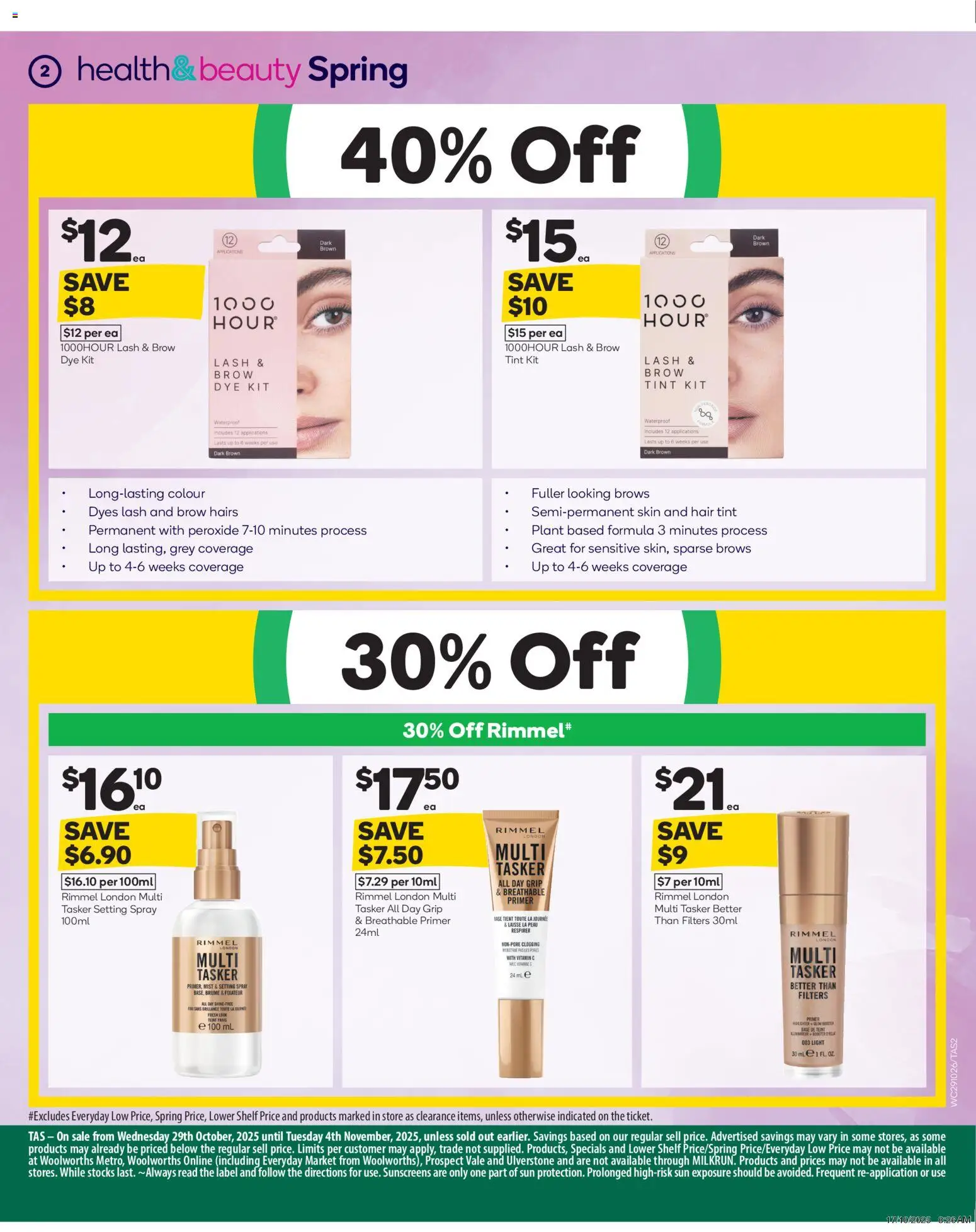 Woolworths catalogue - valid from 29.10.2025 | Page: 3 | Products: Shelf, Light, Plant, Setting spray