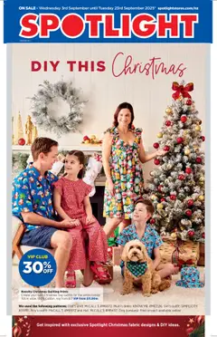 Spotlight DIY This Christmas preview  - valid from 03.09.2025