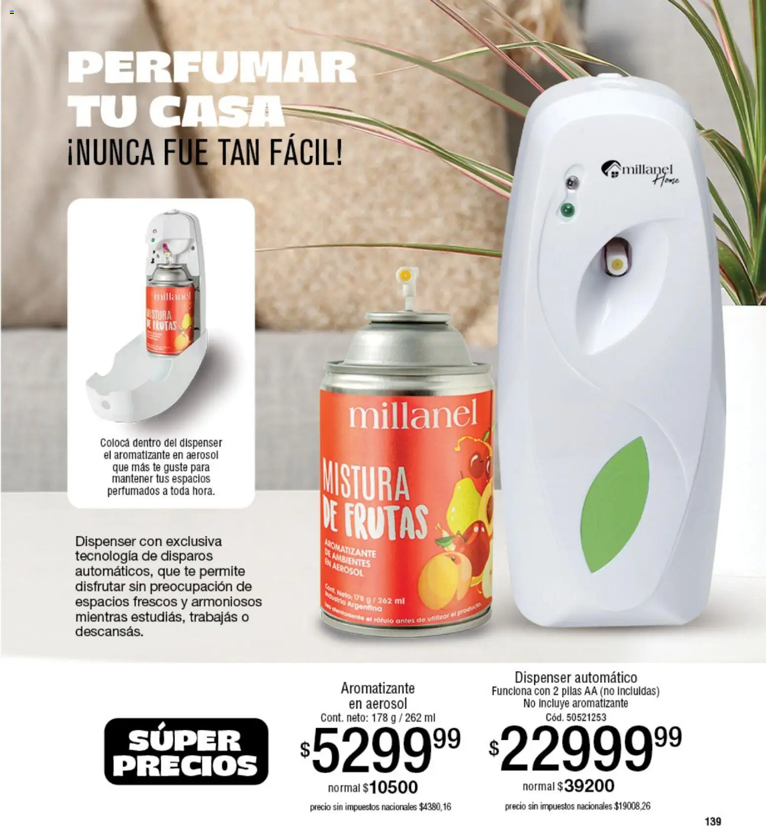 Millanel - Catálogo │ válido desde el 10.11.2025 | Página: 165 | Productos: Pilas, Té