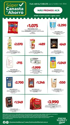 Vista previa Hipermercado Libertad - Canasta - DOT válido desde el 24.07.2025
