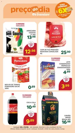 Supermercado Guanabara - Ofertas da semana - Pré-Visualização do folheto da loja Supermercado Guanabara, válido de 08.08.2025