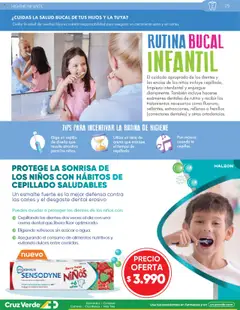 Bucal Pro Cruz Verde válido desde el 01.10.2025 | Página: 25 | Productos: Cepillo, Azucar, Crema, Reloj