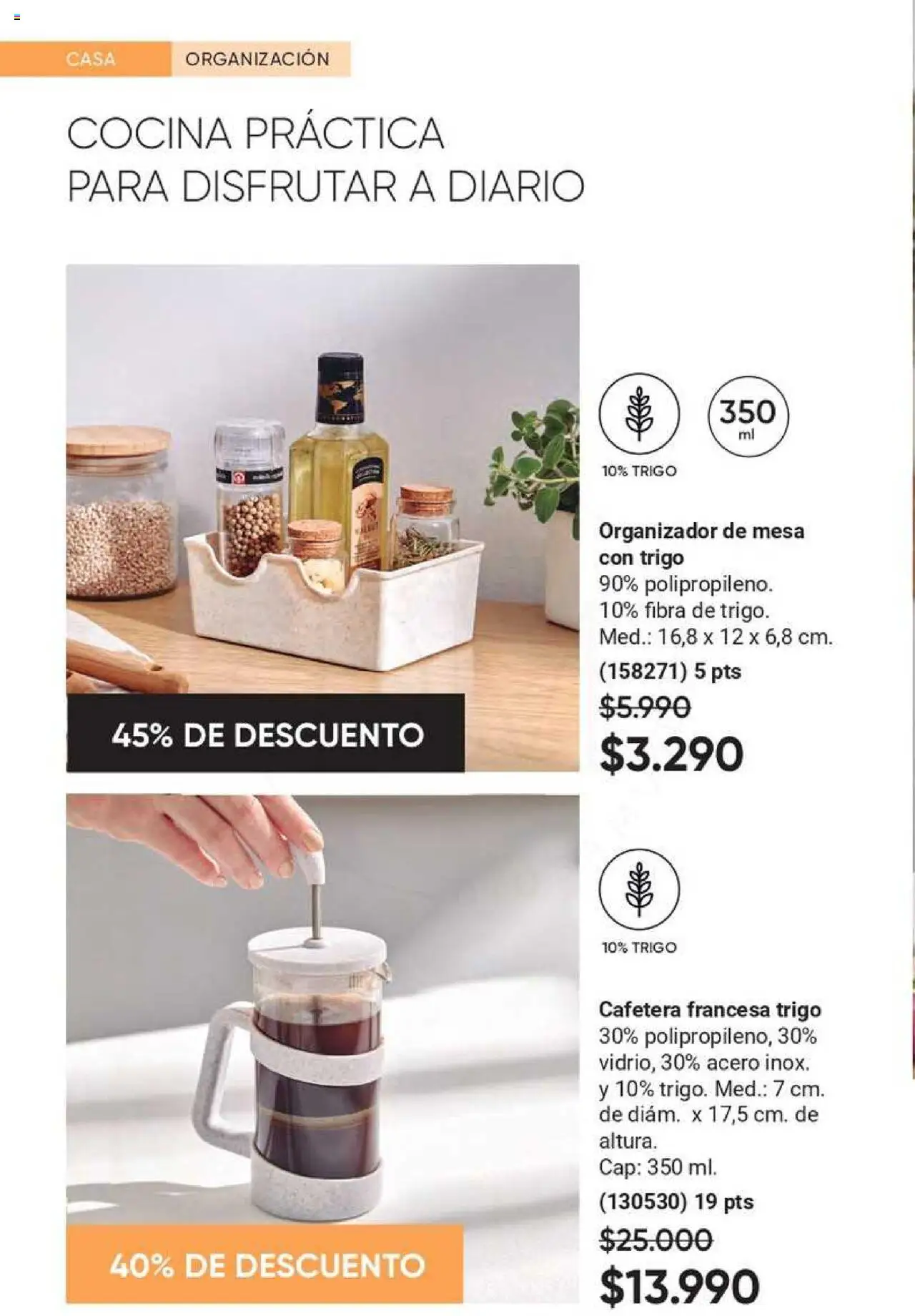 Catálogo AVON Fashion & Home │ válido desde el 19.07.2025 | Página: 41 | Productos: Cocina, Cafetera, Organizador, Mesa