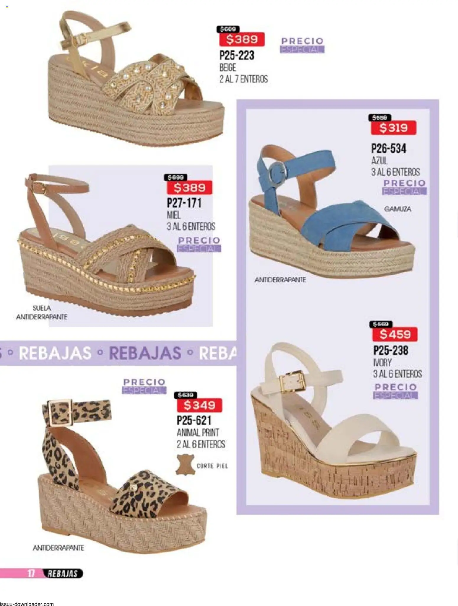 Nuevas ofertas de Cklass válidas en toda la República Mexicana desde el 31.10.2025. ¡Encuentra las mejores ofertas en Cklass catálogo Súper Rebajas Calzado! | Página: 52