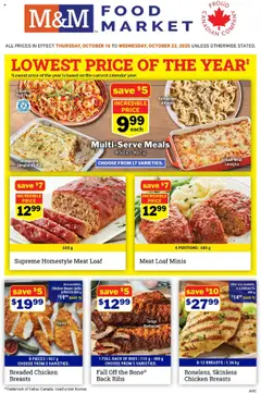 Preview of M&M Food Market weekly flyer / circulaire from shop M&M Food Market valid from 16.10.2025