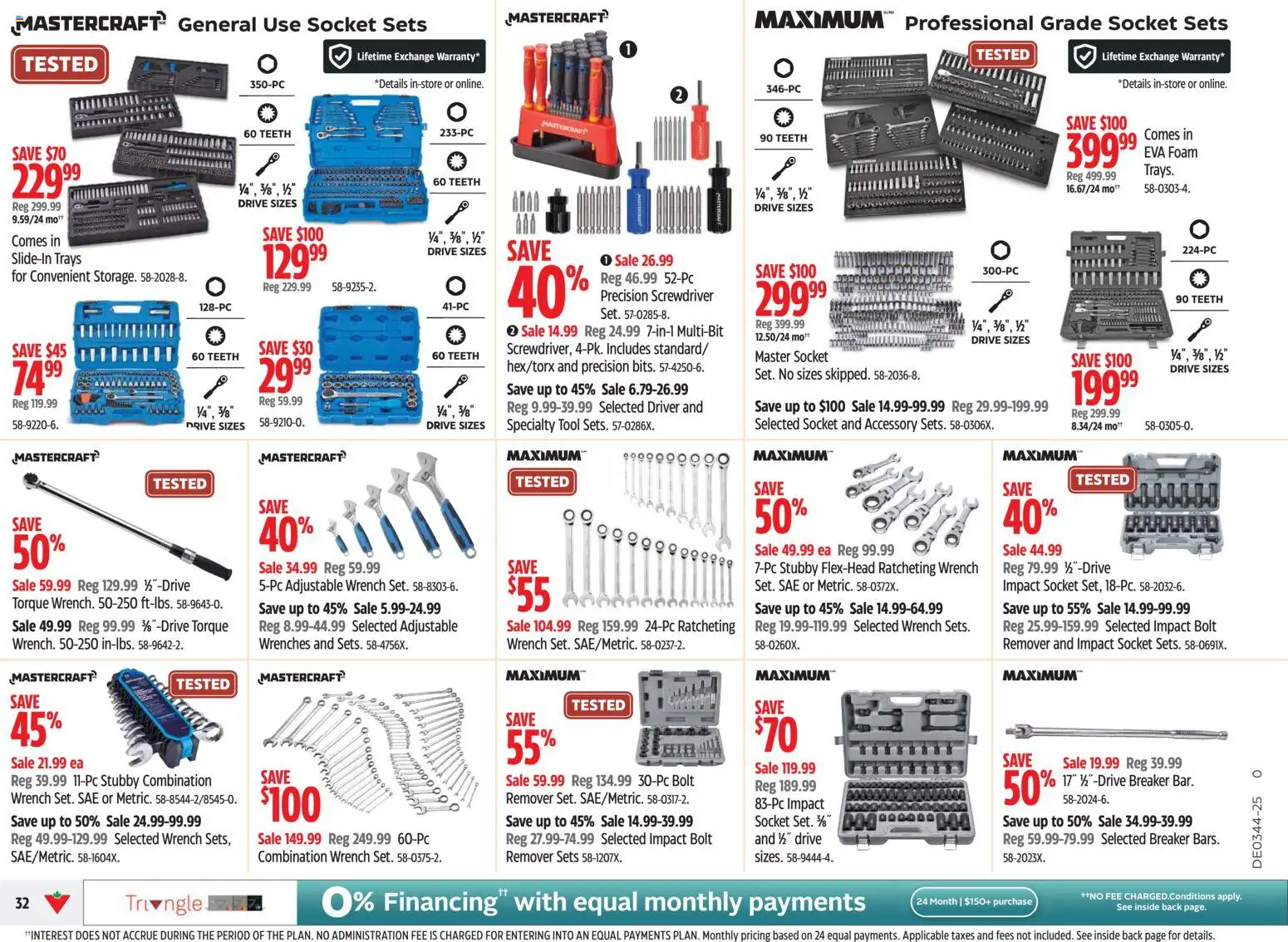 Canadian Tire flyer valid from 23.10.2025 | Page: 32 | Products: Socket