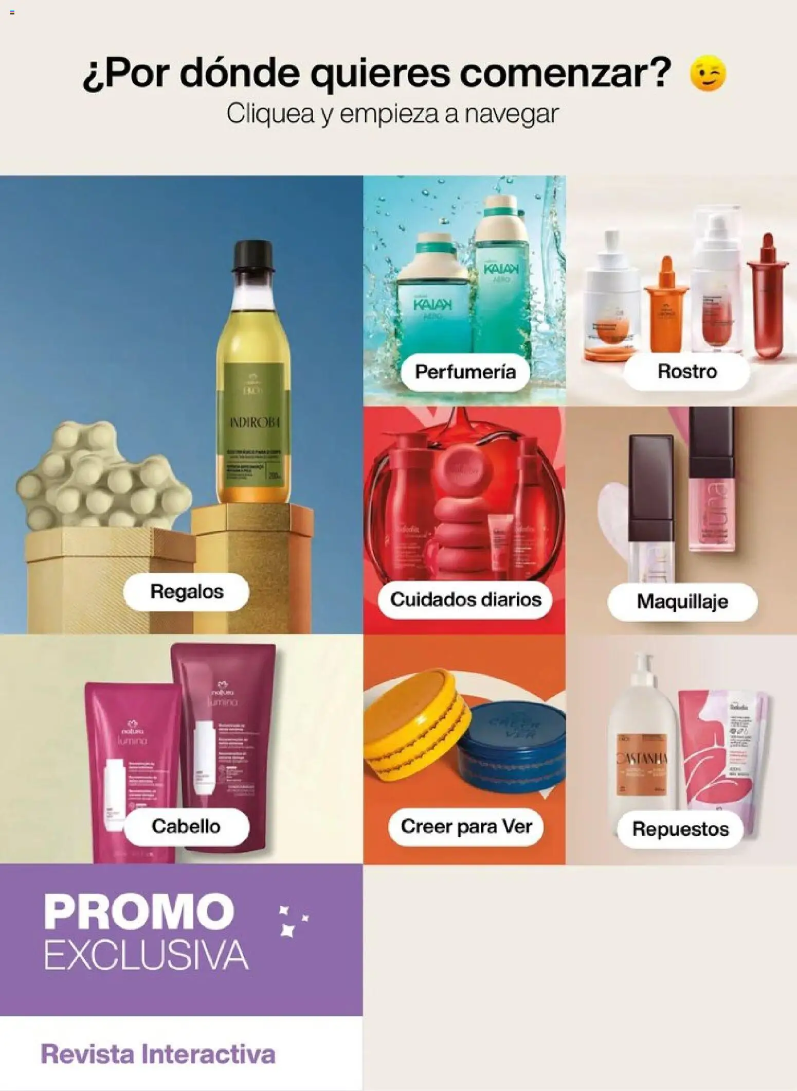 Nuevas ofertas de Natura válidas en toda la República Mexicana desde el 20.12.2025. ¡Encuentra las mejores ofertas en Natura campaña 1 2026! | Página: 4 | Productos: Maquillaje