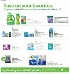Preview of Publix weekly ads valid from 11.02.2026 | Page: 21 | Products: Box, Fabric softener, Bag, Dryer
