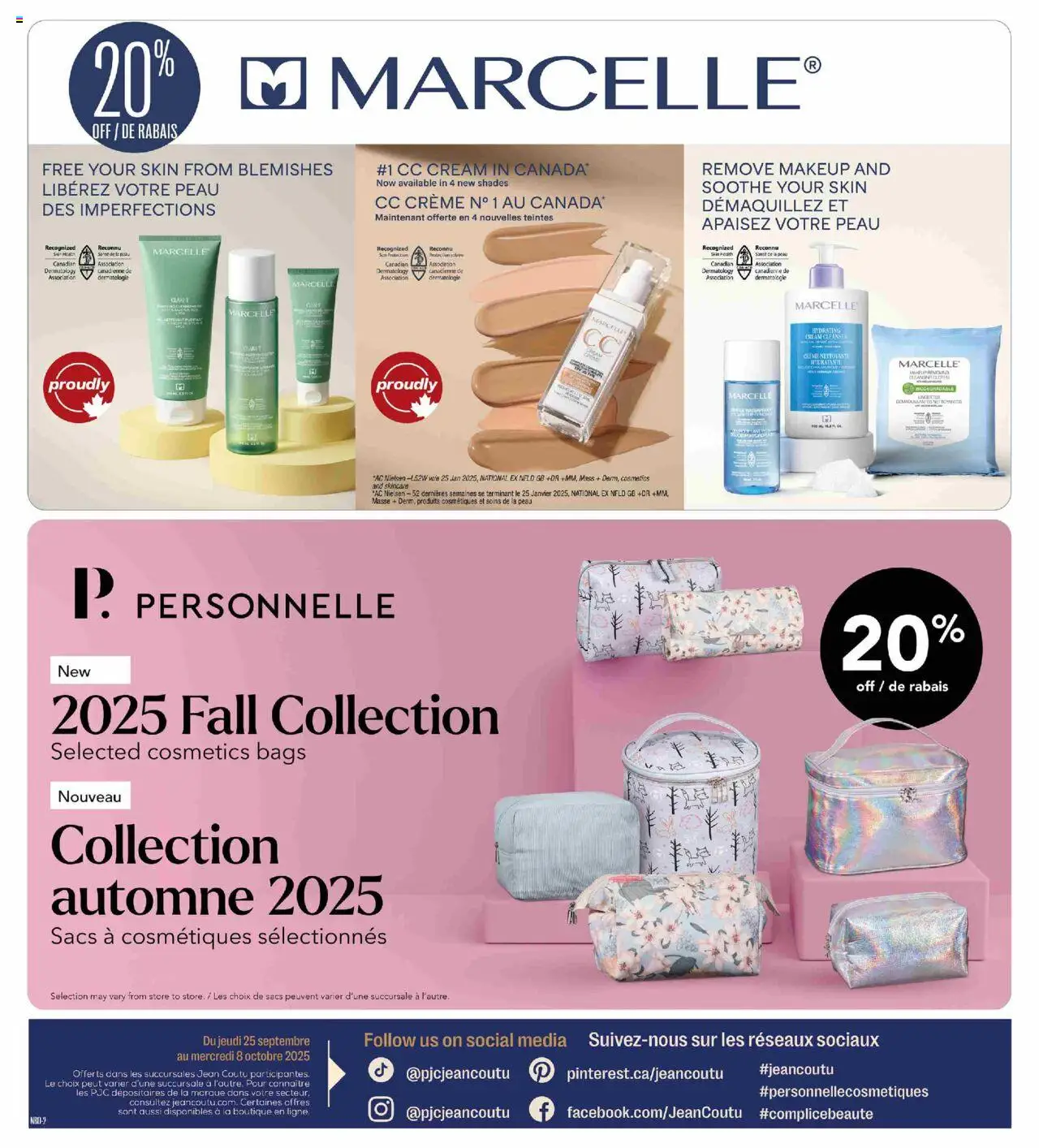 Jean Coutu flyer valid from 25.09.2025 | Page: 2 | Products: Cream, CC cream