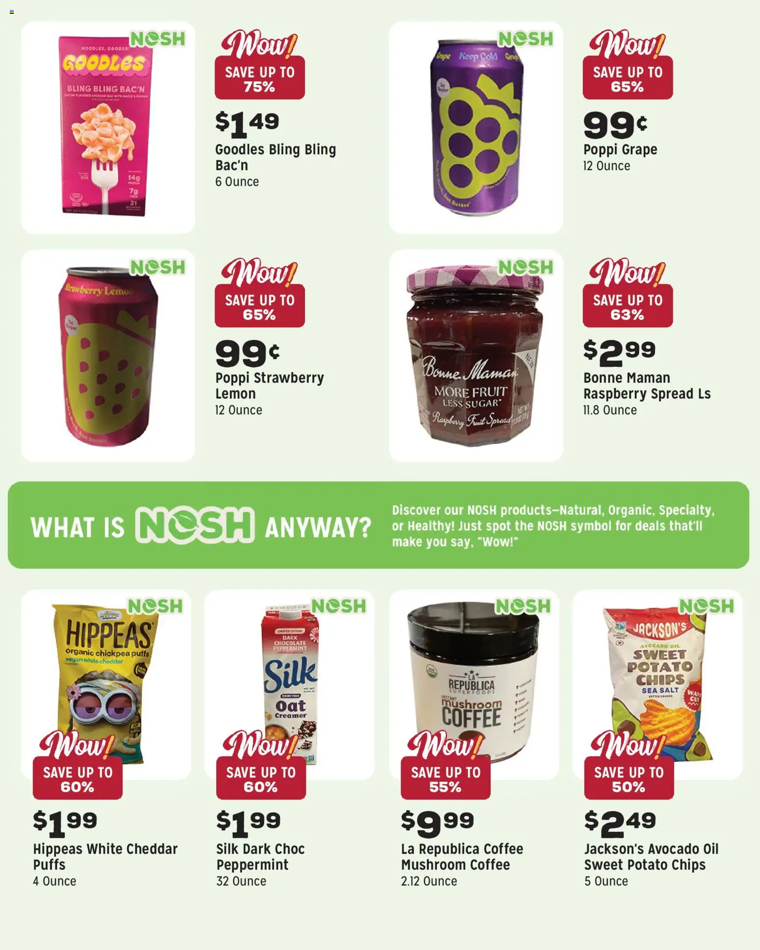 Grocery Outlet Weekly Ad - WA - valid from 21.01.2026 | Page: 6 | Products: Chocolate, Avocado, Lemon, Raspberry