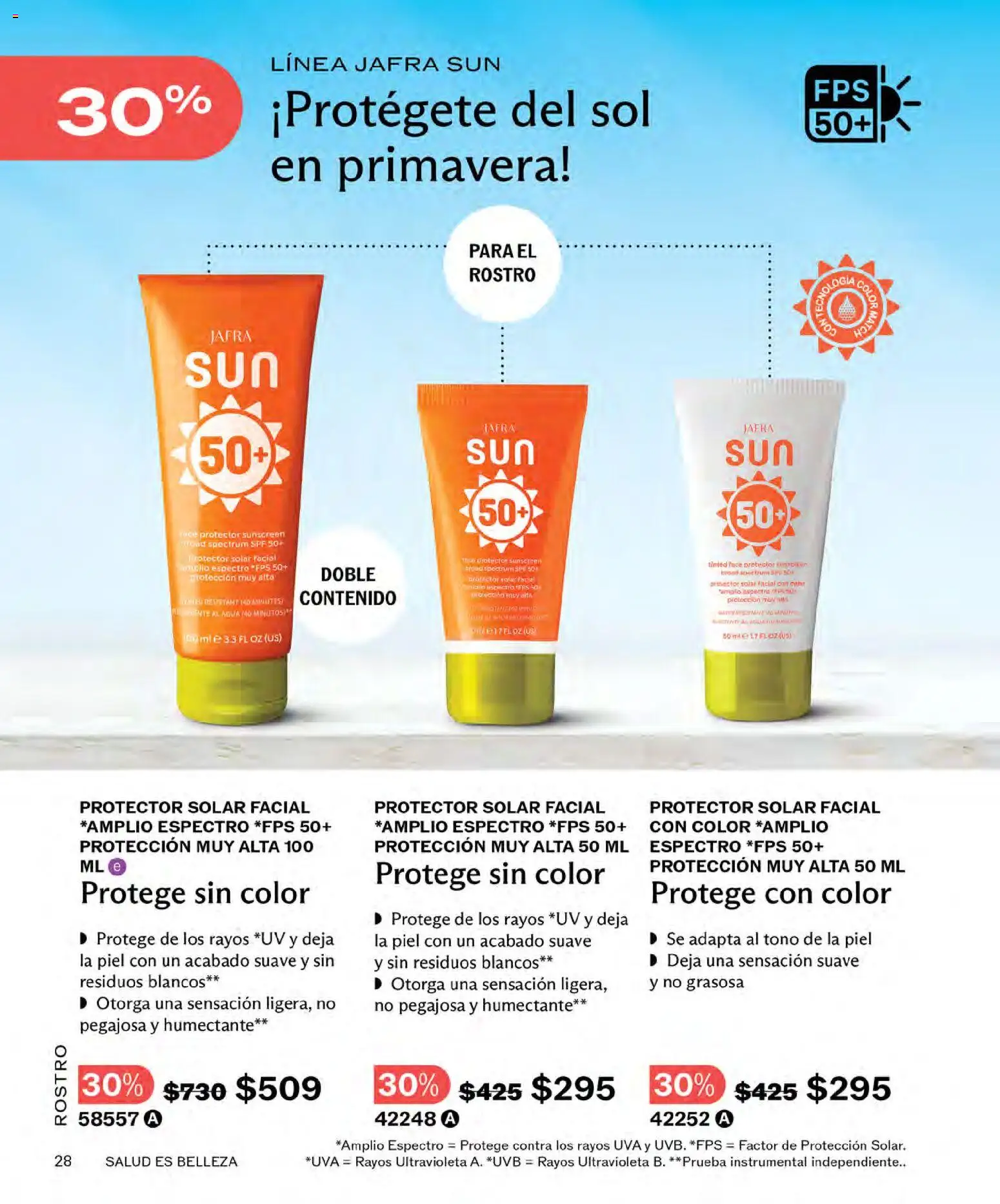 Nuevas ofertas de JAFRA válidas en toda la República Mexicana desde el 01.04.2026. ¡Encuentra las mejores ofertas en JAFRA catálogo! | Página: 28