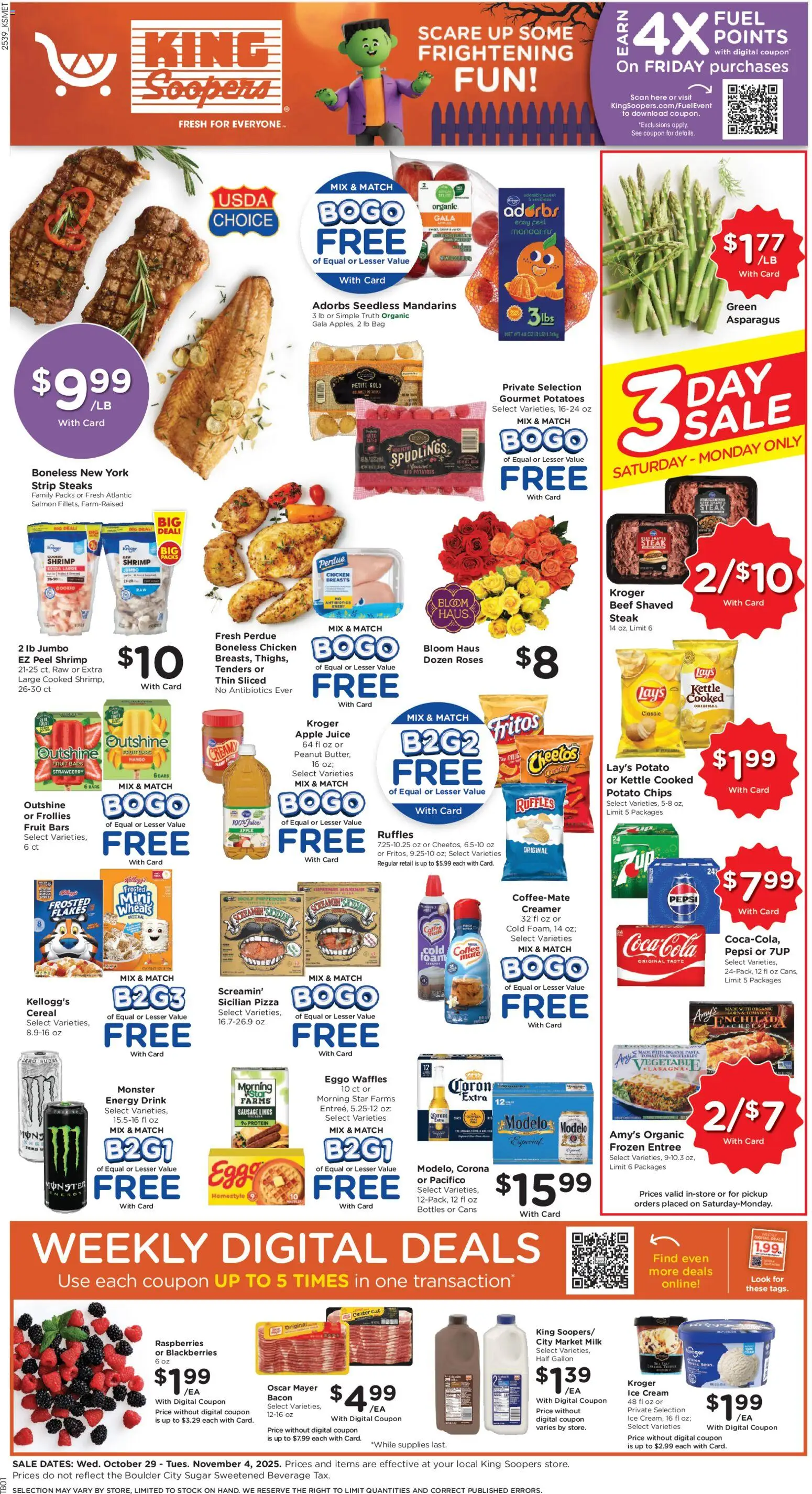 King Soopers Weekly Ad - valid from 29.10.2025 | Page: 1