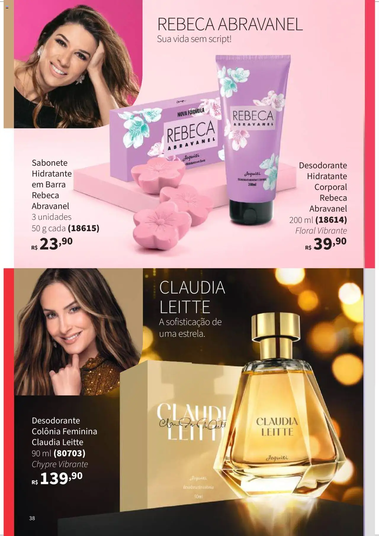 Jequiti Folheto - válido de 01.08.2025 | Página: 38 | Produtos: Desodorante, Sabonete