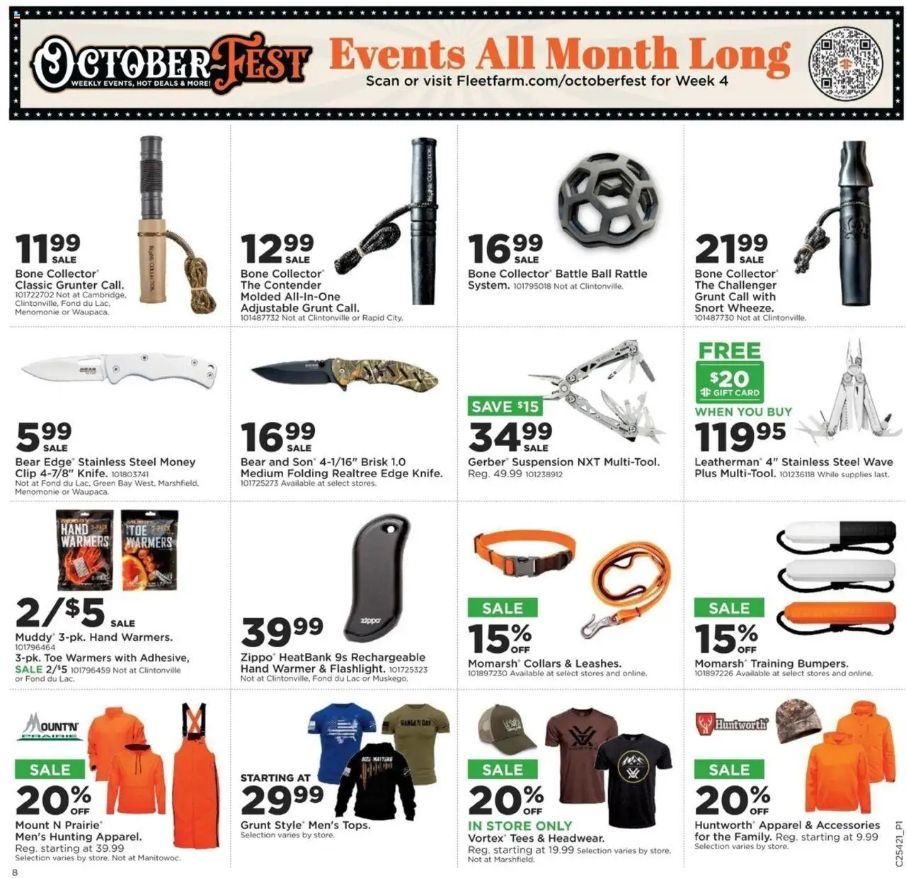 Mills Fleet Farm Weekly Ad - valid from 16.10.2025 | Page: 9 | Products: Clip