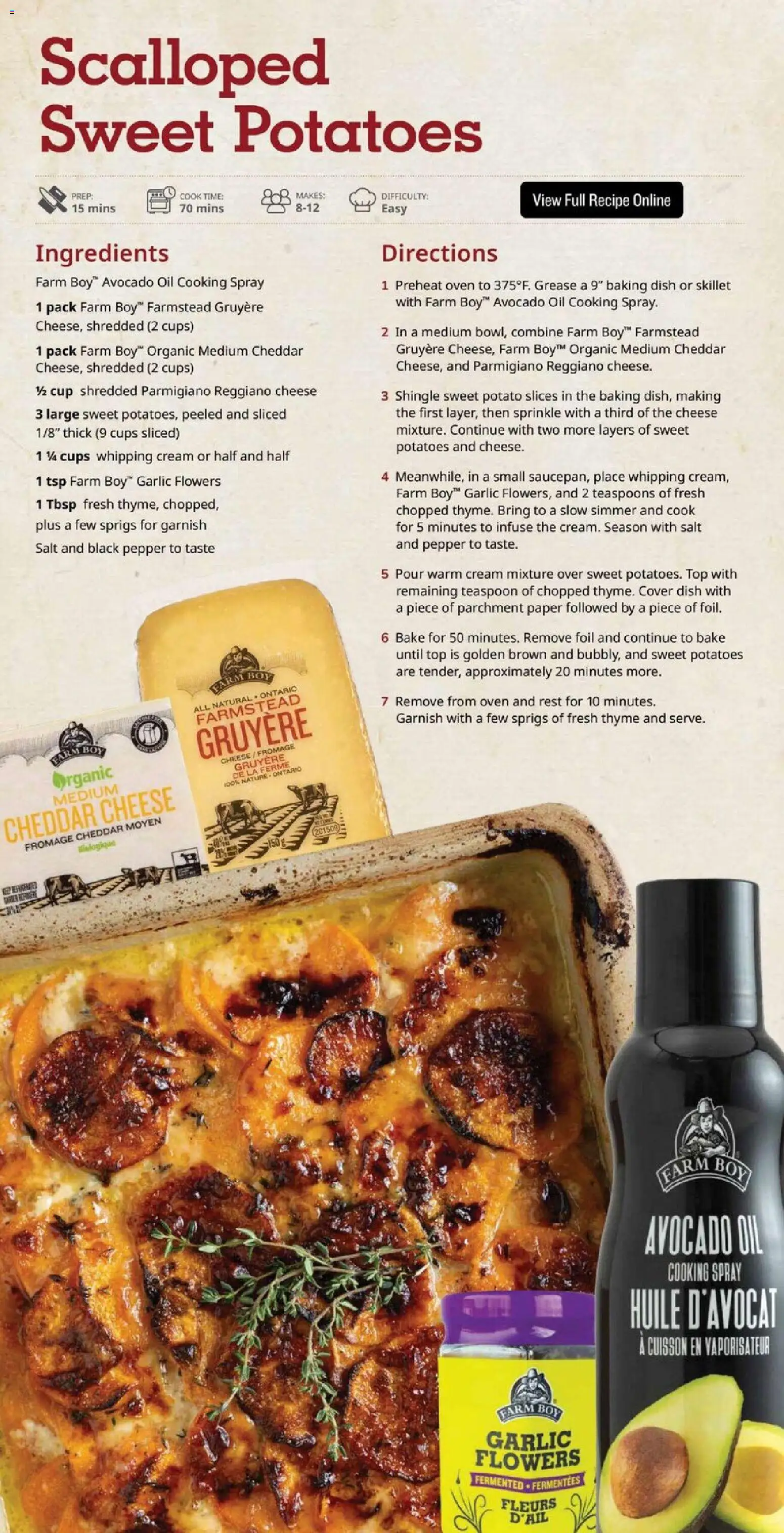 Farm Boy flyer valid from 18.12.2025 | Page: 11 | Products: Cream, Potatoes, Oven, Oil
