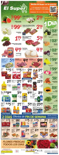 Preview of El Super weekly ads valid from 03.09.2025