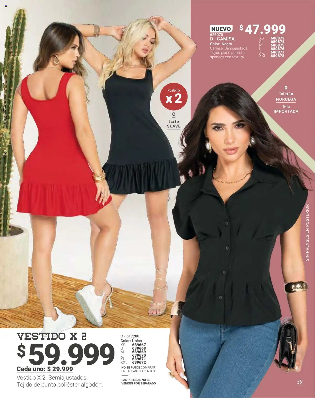 Carmel revista - valida desde el 01.09.2025 | Página: 40 | Productos: Vestido, Camisa