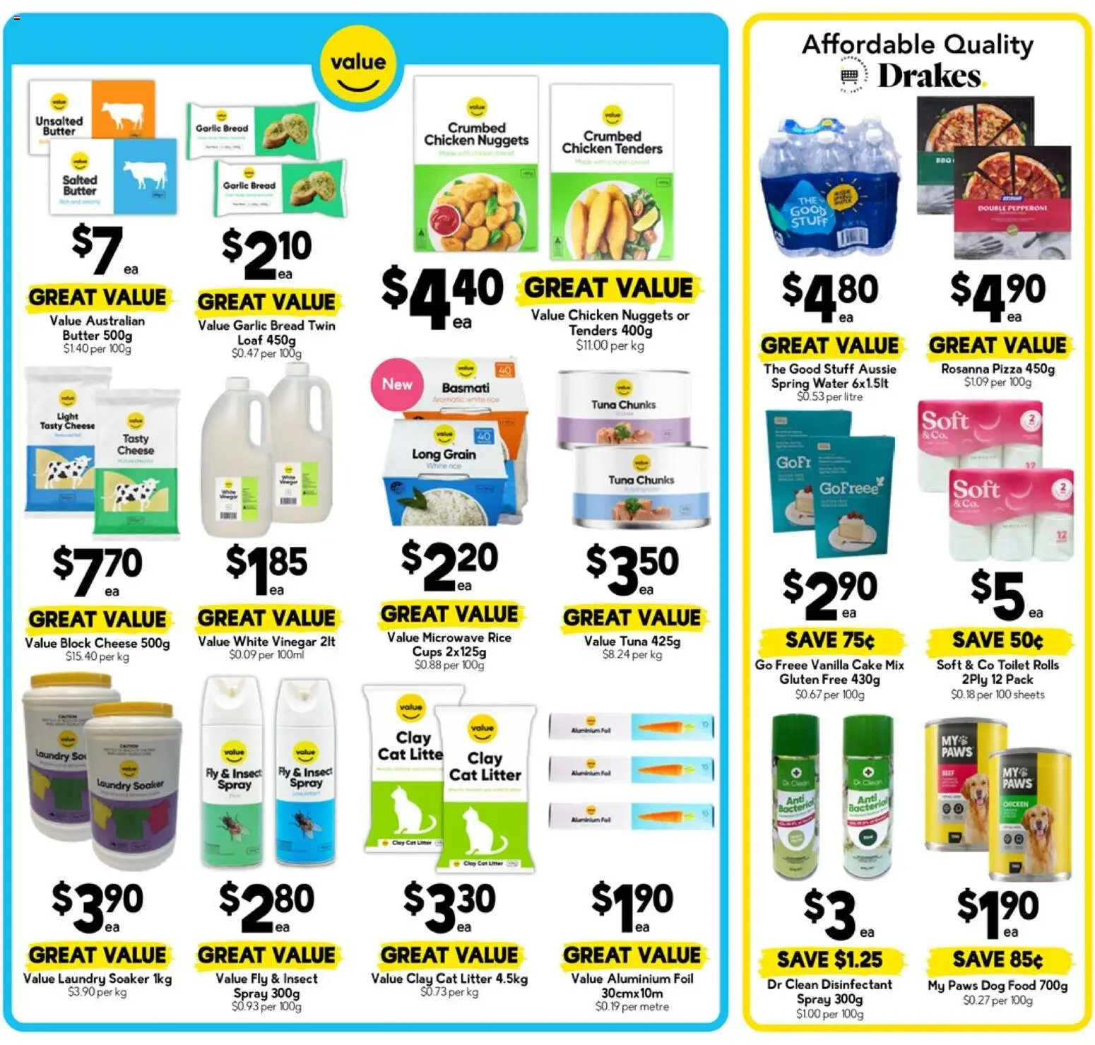 Drakes catalogue - valid from 04.02.2026 | Page: 6 | Products: Cheese, Rice, Water, Clay